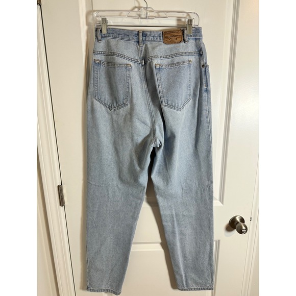 Liz Claiborne Jeans Womens Size‎ 10 High Rise Mom Jeans Light Wash Denim Pants - Picture 3 of 4